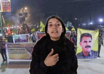 Ciwanên Minbic ji bo şermezarkirina Komployê li dijî Rêber Apo meşiyan