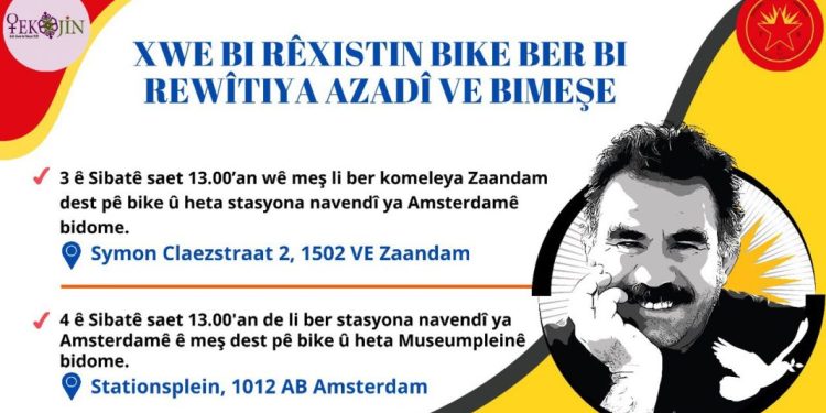 Amsterdam TCŞ: Xwe birêxistin bikin û Di Rêwîtiya Azadiyê de Bimeşin!