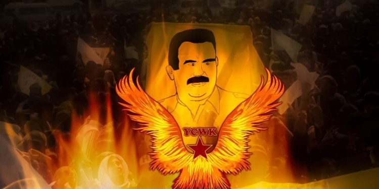 YCWK’ê ji bo Rêber Apo li sê nuqteyên cuda protesto dike!