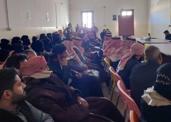 Ciwanên Şoreşger ên Dêrazor derbarê Komplo li dijî Rêber Apo komxebatekî li dar xistin