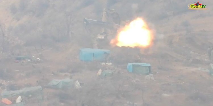 Çalakiya hêzên YJA Starê: 1 kepçe hat derbkirin