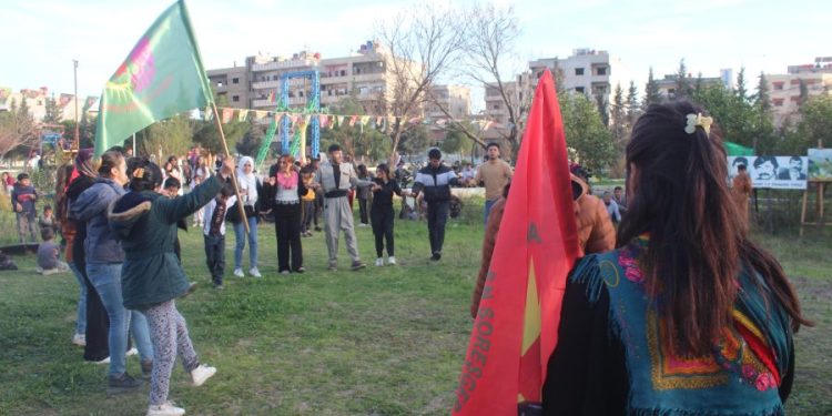 Şahiya Ciwanên Qamişlo ji bo 8’ê Adarê