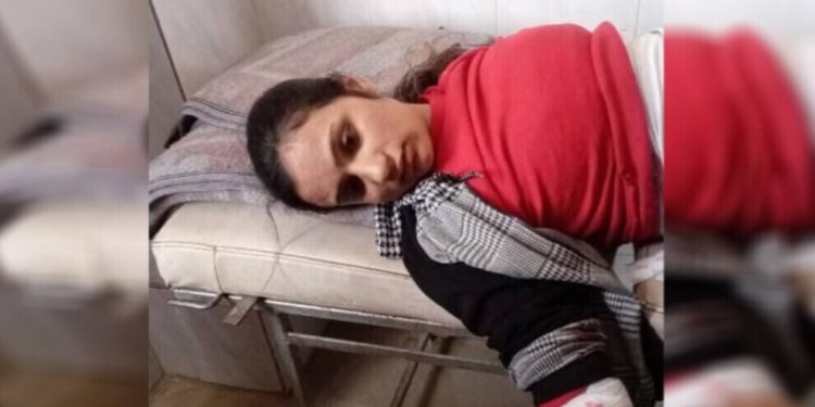 Di êrîşên dewleta Tirk de jinek ciwan birîndar bû