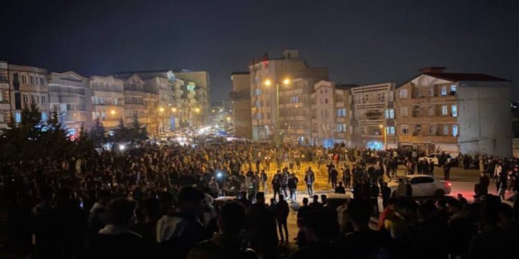 Li Ûrmiyê jî agirê Newrozê hat dadan