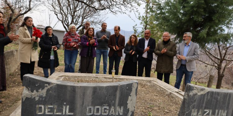 Mazlûm Dogan li ser gora xwe hate bîranîn