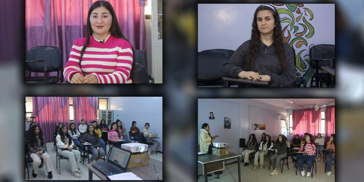 Xwendekarên beşa Jineolojiyê: Jineolojî bala hemu jinan dikşîne