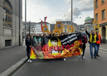 Biel agirê Newrozê bilind kir