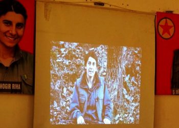 Yekitiya Jinên Ciwan li Eyin Îsa Şehîd Bişeng û Şehîd Sara bi bîr anîn