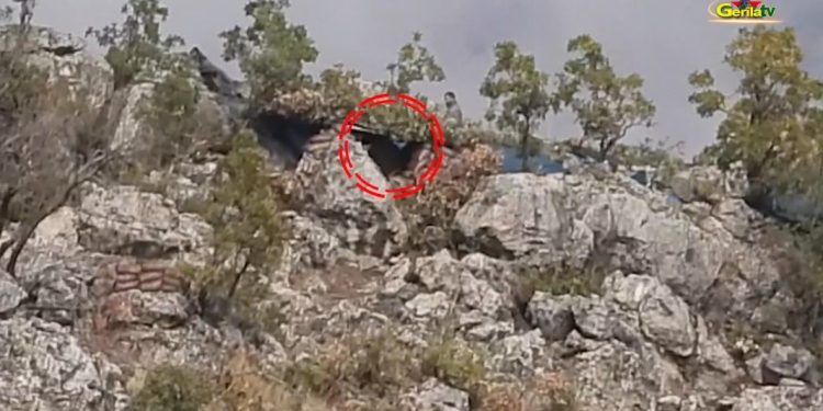 Dîmenê gerîla ya çalakiya sekvaniyê li Zapê hat weşandin