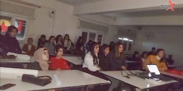 Xwendekarên Jin li Fakulteya Avahîsazî ya Zanîngeha Rojava Şehîd Bişeng û Şehîd Sara bi bîranîn