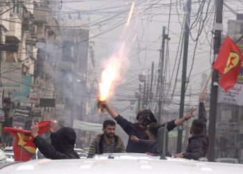 Ciwanên Qamişlo bi coş mîzgîniya Newroz a gerîla silav kirin