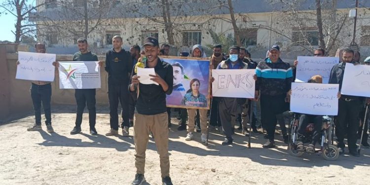 Endamên Gaziyên Bakur Rojhilatê Sûriyê li dijî xiyaneta ENKS’ê doza girtinê vekirin