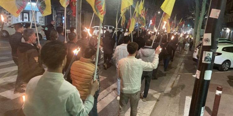 Meşa Newrozê ya bi sedan kesî li Dragûîgnan pêk hat