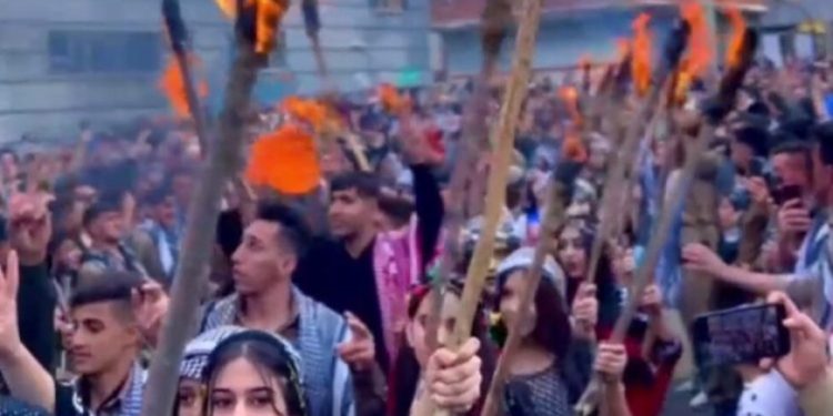 Li Rojhilatê Kurdistanê coşa Newrozê dewam dike