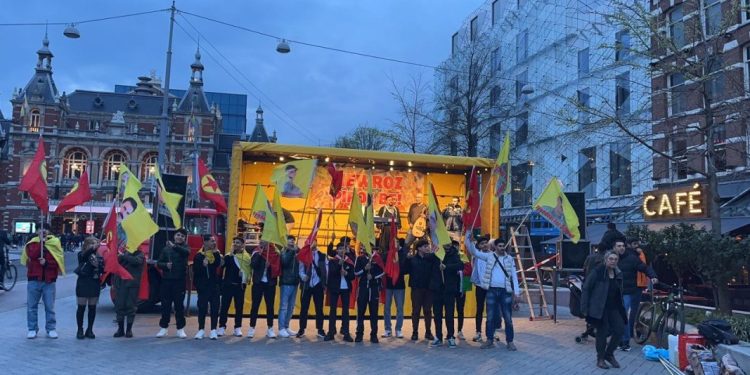 Li Amsterdamê coşa Newrozê