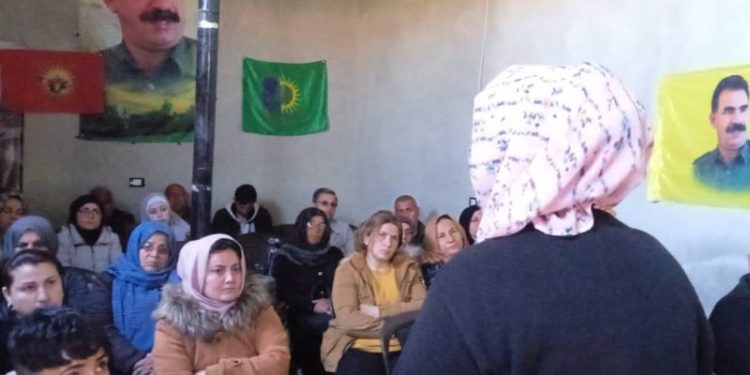 Ciwanên Şehbayê ji bo 8’ê adarê di çalakî de ne