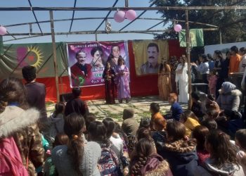 Jinên ciwan û xwendekar ên Dirbêsiyê roja jinê pîroz kirin