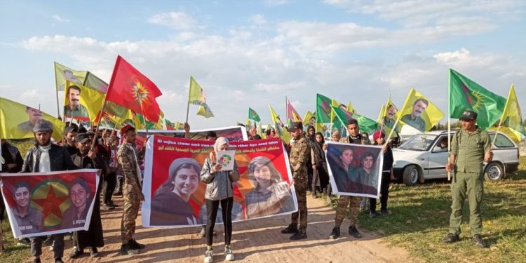 Li Minbic bi pêşengtiya ciwanên meşekî ji bo 8’ê adarê pêk hat