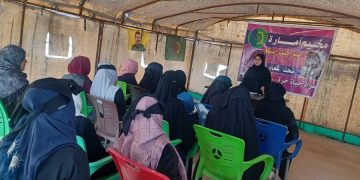 Li Tebqa kampa Amara a Jinên Ciwan vebû