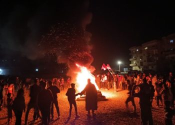 Ciwanên Reqa di roja duyemîn de pîrozkirina Newrozê berdewam dikin