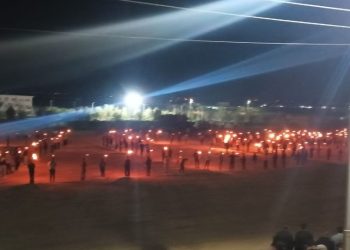 Bi Pêşengtiya Yekîtiya Xwendekarên Azad li Wargeha Şehîd Rustem Mexmûrê Newroz hat pîroz kirin