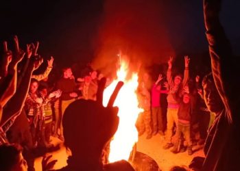 Li Şehbayê agirê Newrozê hat pêxistin û hildan