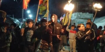 Li kampê Berxwedan a Şehba ciwan li dijî dagirkirina Efrînê daketin qadan