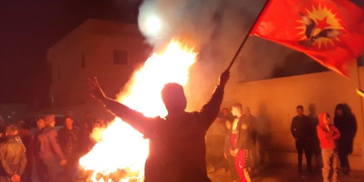 Ciwanên Tebqa di şeva 4’an a Newrozê de