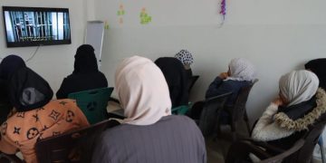 Jinên Ciwan ên Reqa ji bo bîranîna şehîdên Hefteya Qehremantiyê dest bi çalakiyan kir