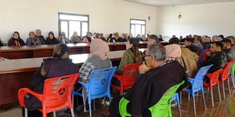 Yekitiya Jinên Ciwan li Eyin Îsa Şehîd Bişeng û Şehîd Sara bi bîr anîn