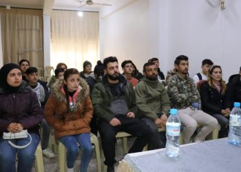 Ciwanên Partiya Yekîtiya Demokratîk ya bajarê Helebê civîna xwe ya salanê lidarxistin