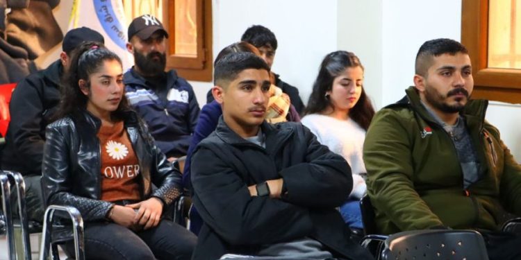 Ciwanên PYD’ê li Qamişlo şehîdên Hefteya Qehremaniyê bibîranîn