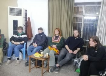 Ciwanên Enternasyonalist bi Ciwanên Başurê Kurdîstanê re hatin cem hev