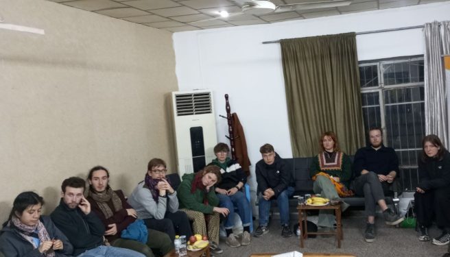 Ciwanên Enternasyonalist bi Ciwanên Başurê Kurdîstanê re hatin cem hev