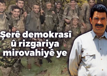 Şerê demokrasî û rizgariya mirovahiyê ye