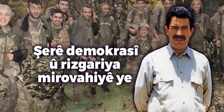 Şerê demokrasî û rizgariya mirovahiyê ye