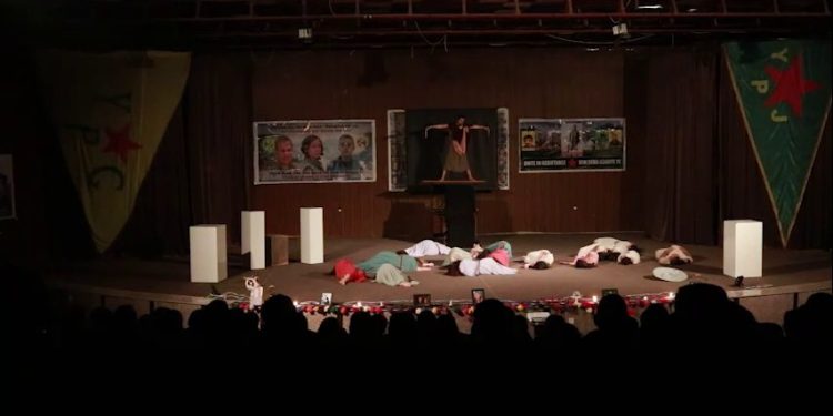 4’emîn bîranîna şehîdên enternasyonalist li Hesekê pêk hat