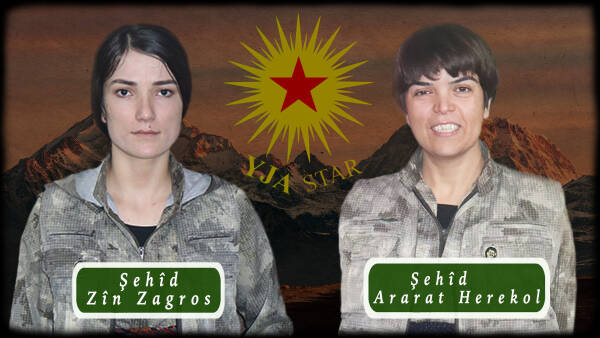 Nasnameyên 2 gerîlayên li Garê şehîd bûn hatin eşkerekirin