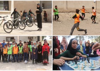 Li dibistanên Dêrazorê werzîş tê pêşxistin