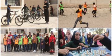 Li dibistanên Dêrazorê werzîş tê pêşxistin