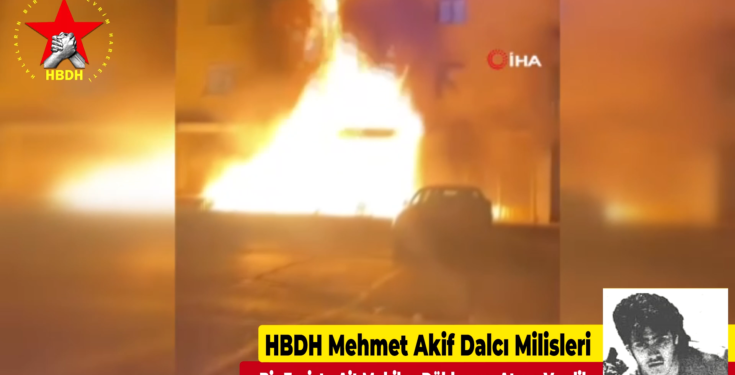 Milîsên HBDH’ê Mehmet Akîf Dalci dikana mobîlyayên faşîstan şewitandin