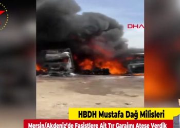 Milîsên HBDH’ê Mustafa Dag Garaja Tirên Faşîstan şewitandin