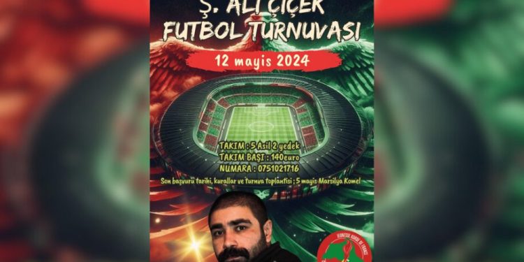 Marsîlya CKF: Turnuvaya futbolê ya Şehîd Alî Çîçek