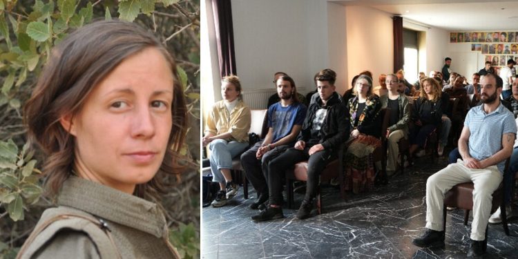 Ciwanên Enternasyonal li Berlinê Şehîd Sara Dorşîn bi bîr anîn