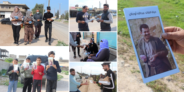 Li Çilaxa 2 hezar belavok ji bo azadiya fizîkî ya Rêber APO werin belav kirin