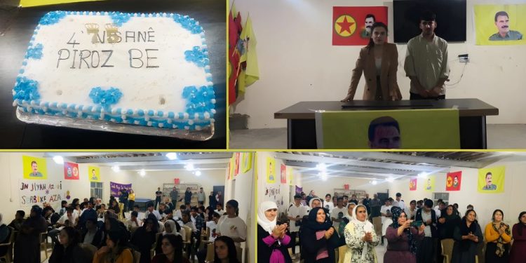 Ciwanên Mexmûrê 4’ê Nîsanê pîroz kirin