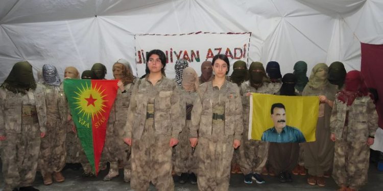 26 jinên ciwan ji bo tolhildana Şehîd Bişeng û Şehîd Sara tevlî Rêbertiyê bûn