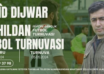 Tûrnûvaya Futbolê ya Şehîd Dijwar Tolhildan 5ê Gulanê li bajarê Lûzern ê Swîsreyê