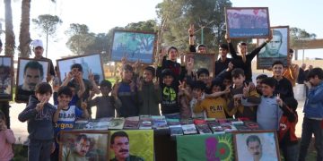 Çalakiya pirtûkxaneya gerok a Jinên Ciwan û ciwanên PYD’ê ên Reqayê ji bo 4’ê Nîsanê bi dawî bû
