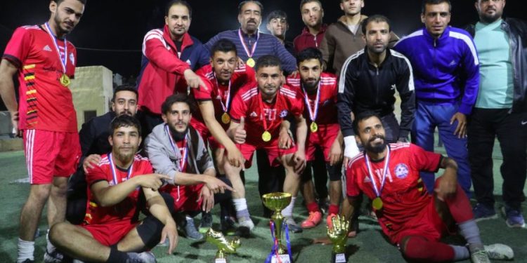 Li Tebqa turnoveyekî futbolê bi dawî bû